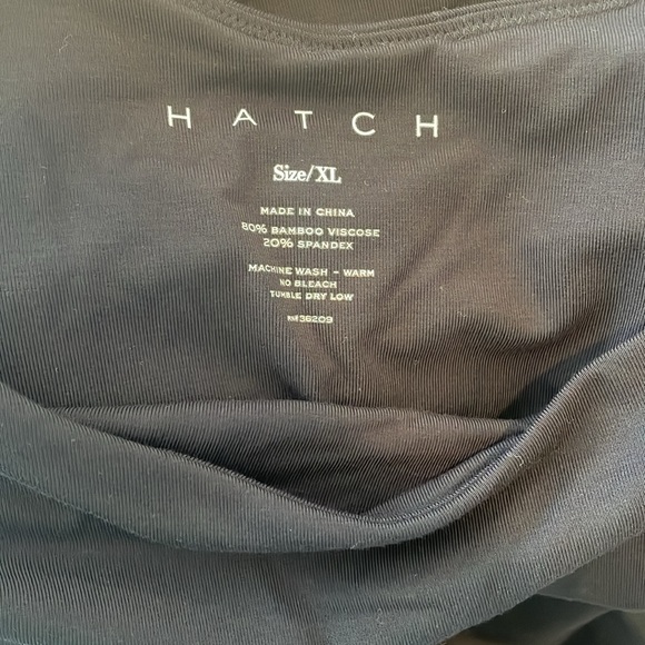 HATCH The Longsleeve Body Dress in Black size Extra Large midi New with Tags - Picture 8 of 10